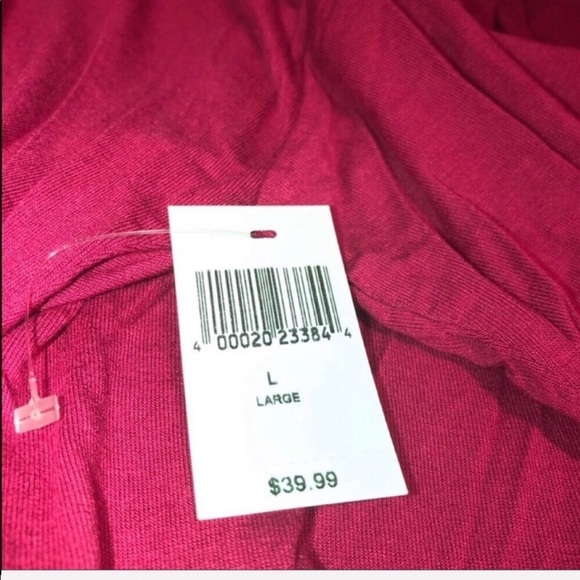 Disney Valentines Minnie Long Sleeves Red & Pink NWT Medium - Picture 6 of 6